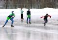На Празднике Севера в Оленегорске разыграли медали по конькобежному спорту