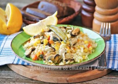 Вкусная паэлья с морепродуктами на плите: секреты приготовления