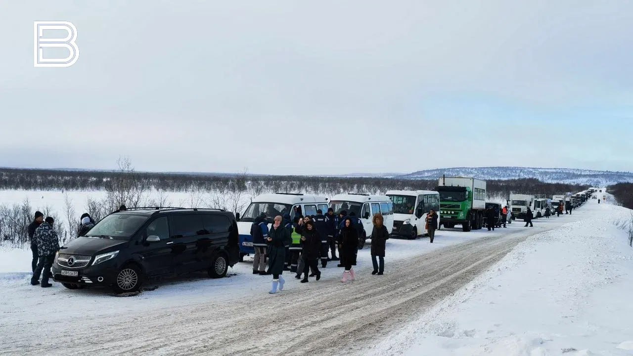 На дорогах к Териберке и Серебрянским ГЭС откроют движение, на вечер планируют колонны