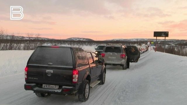 Четыре автоколонны проедут по дороге до Туманного 27 марта