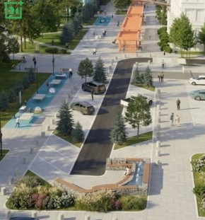 Пешеходная зона на улице Ленинградской в Мурманске откроется уже 17 апреля