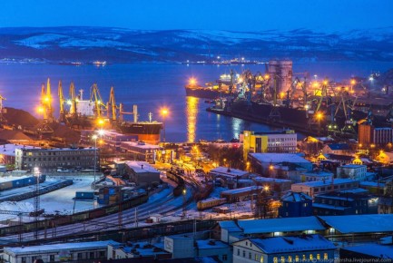 В Мурманской области сильный ветер, гололедица