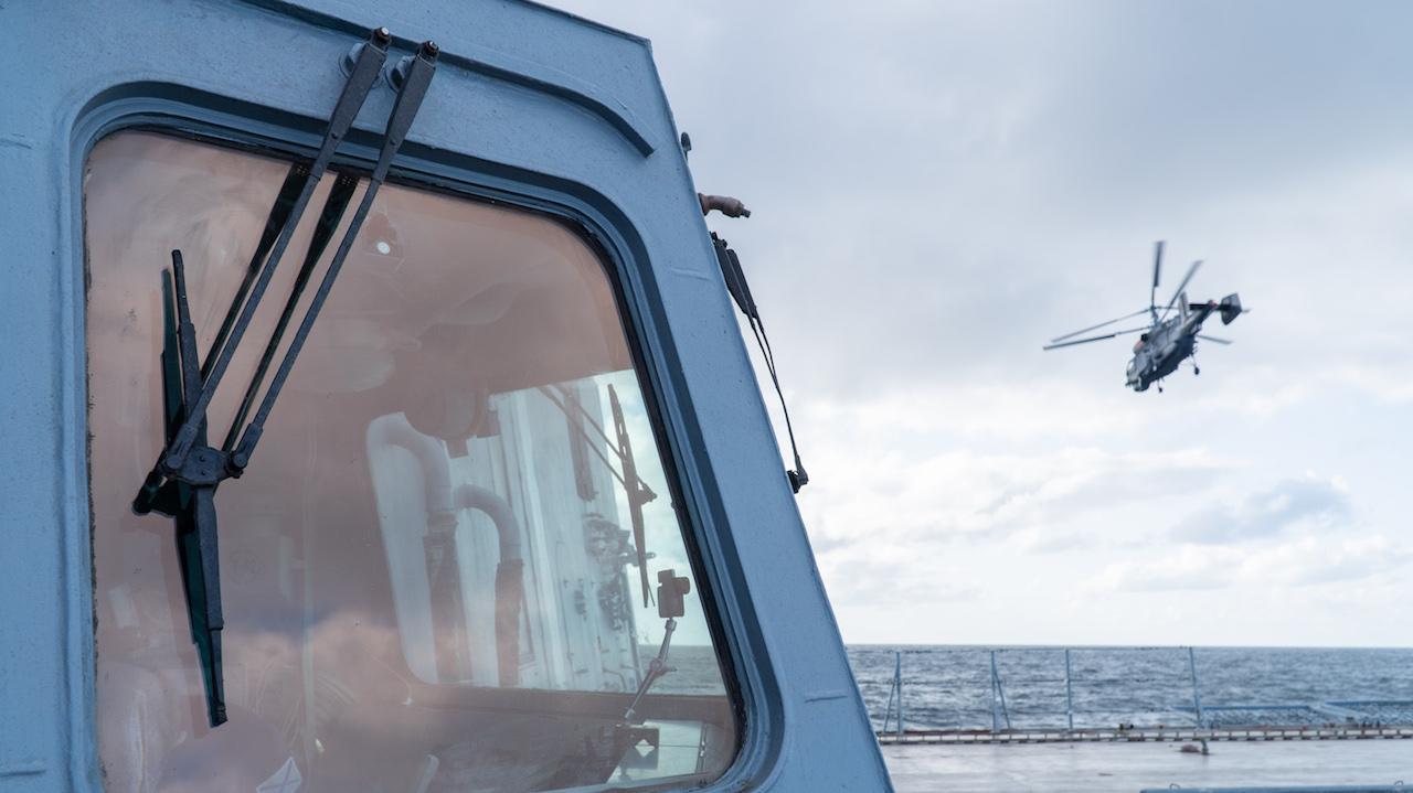 Экипаж фрегата "Адмирал флота Советского Союза Горшков" провел учение в Баренцевом море Экипаж фрегата "Адмирал флота Советского Союза Горшков" провел учение в Баренцевом море