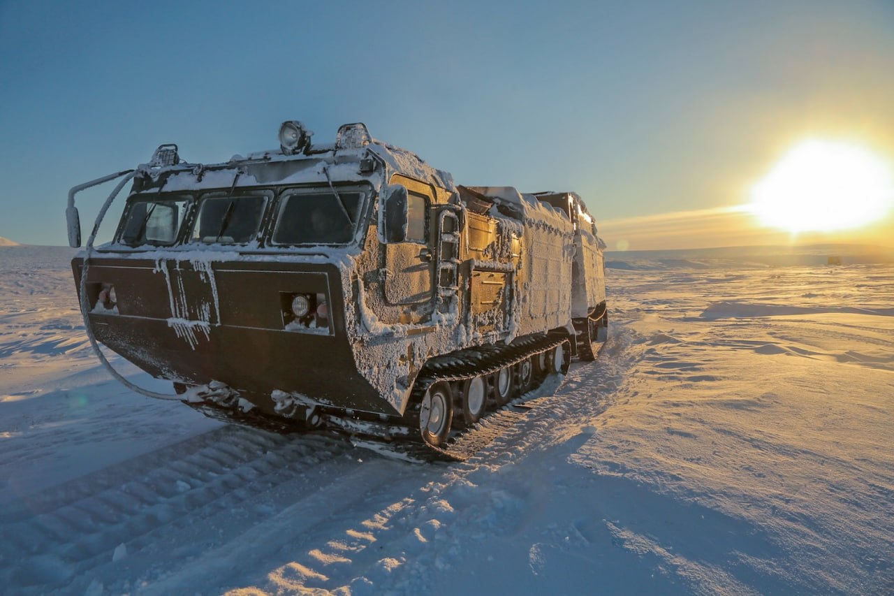 Для работы в Арктике создали многоцелевые вездеходы на базе "Витязей"