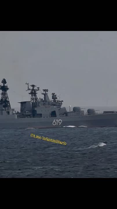 БПК «Североморск» у немецкого острова Фемарн в Балтийском море, 04.04.2026