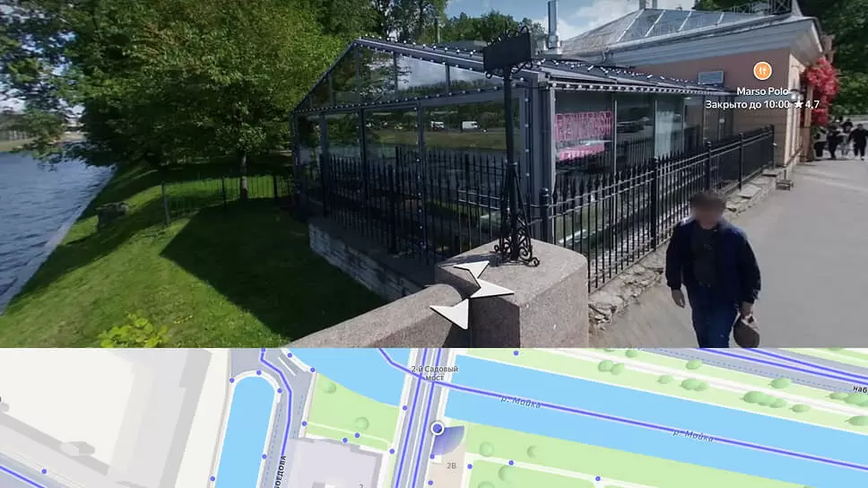 Снос летней веранды под небом Михайловского сада становится вопросом правки пространства