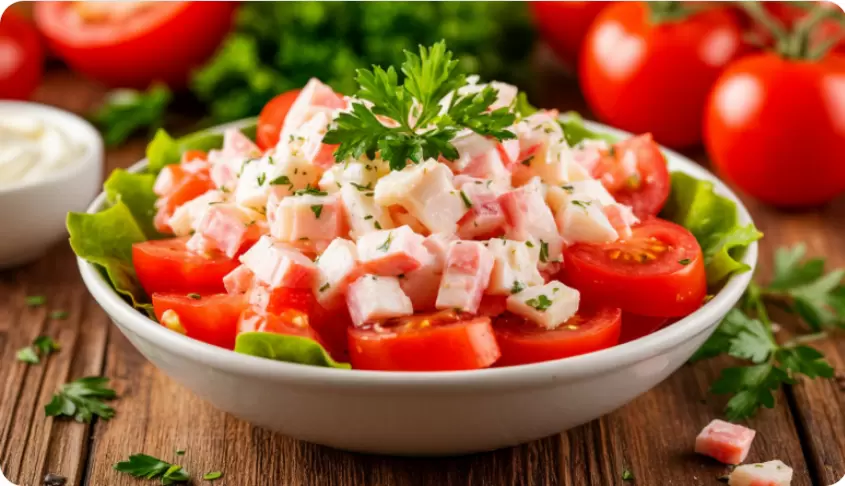 Салат "Розовый Коралл" – покорит любое сердце