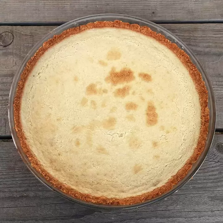 Лимонный пирог с заварным кремом