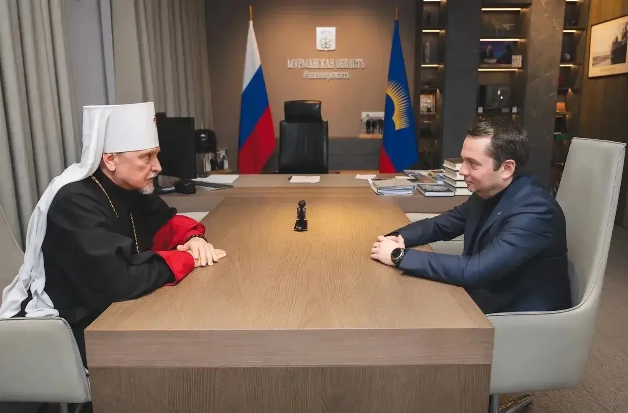 Андрей Чибис: С митрополитом Мурманским и Мончегорским Митрофаном обсудили ключевые вопросы духовной жизни нашего региона