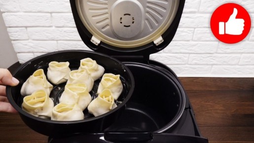 Манты на пару в мультиварке: простой обед или ужин без лишних хлопот