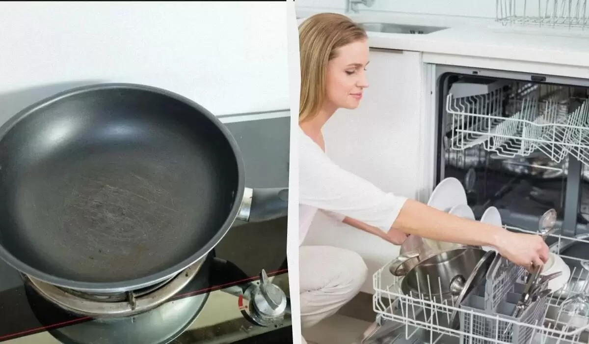 Как посудомоечная машина губит антипригарные сковороды: советы по уходу