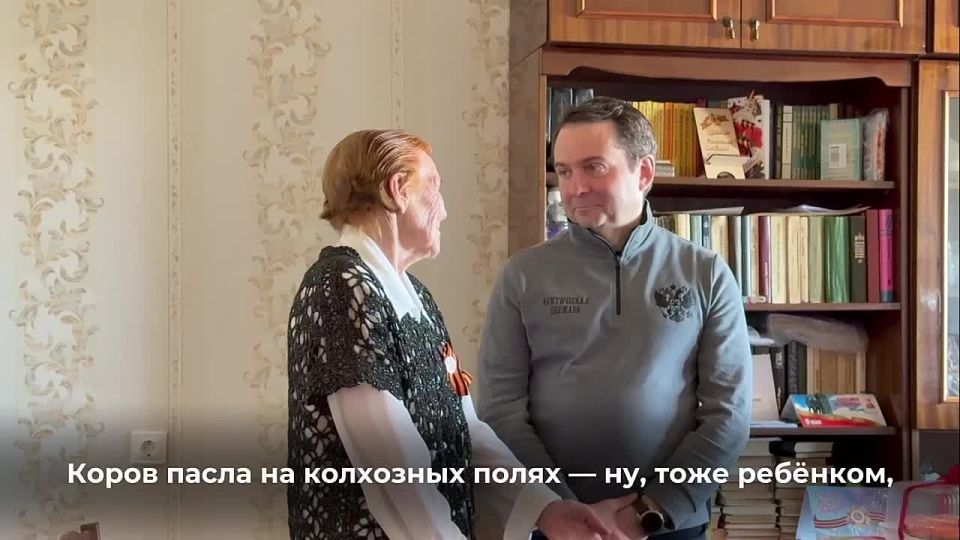 Андрей Чибис: Заехал в гости к удивительному человеку — Евдокии Егоровне Ковалевой