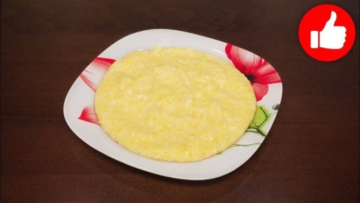 Утренний деликатес: кукурузная каша на молоке