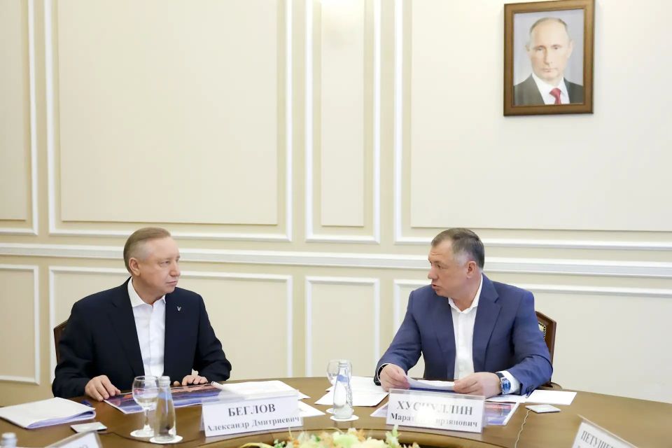 Марат Хуснуллин посетил с рабочей поездкой Санкт-Петербург Марат Хуснуллин посетил с рабочей поездкой Санкт-Петербург