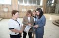 Министр образования и науки Диана Кузнецова с рабочим визитом посетила Полярные Зори, где ознакомилась с реализацией проектов по модернизации образовательных учреждений