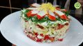 Салат "Цветок": придайте вашему столу яркость и вкус