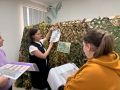 В Мурманской области прошел мастер-класс по плетению маскировочных сетей с защитой от тепловизоров