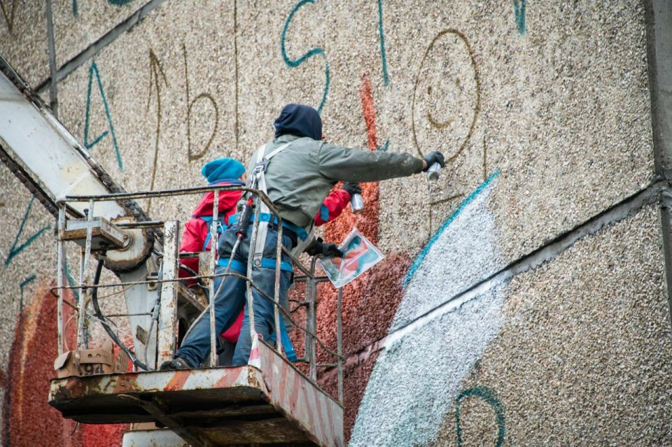 В Мурманске появится новый мурал В Мурманске появится новый мурал