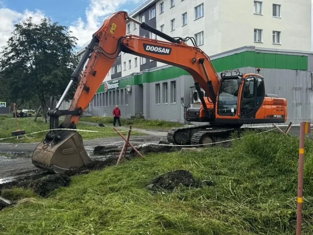 Реновация ЗАТО. В поселке Спутник начался ремонт улицы Новой Реновация ЗАТО. В поселке Спутник начался ремонт улицы Новой