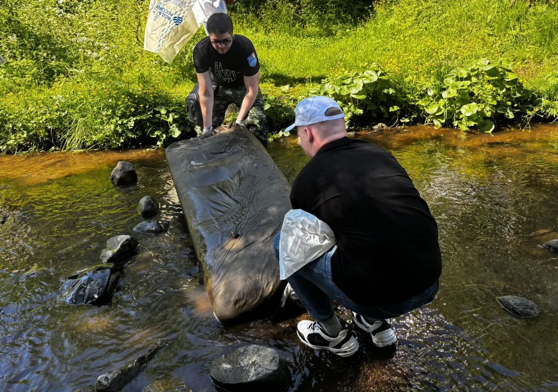Команда регионального минкульта приняла участие в акции «Вода России» Команда регионального минкульта приняла участие в акции «Вода России»