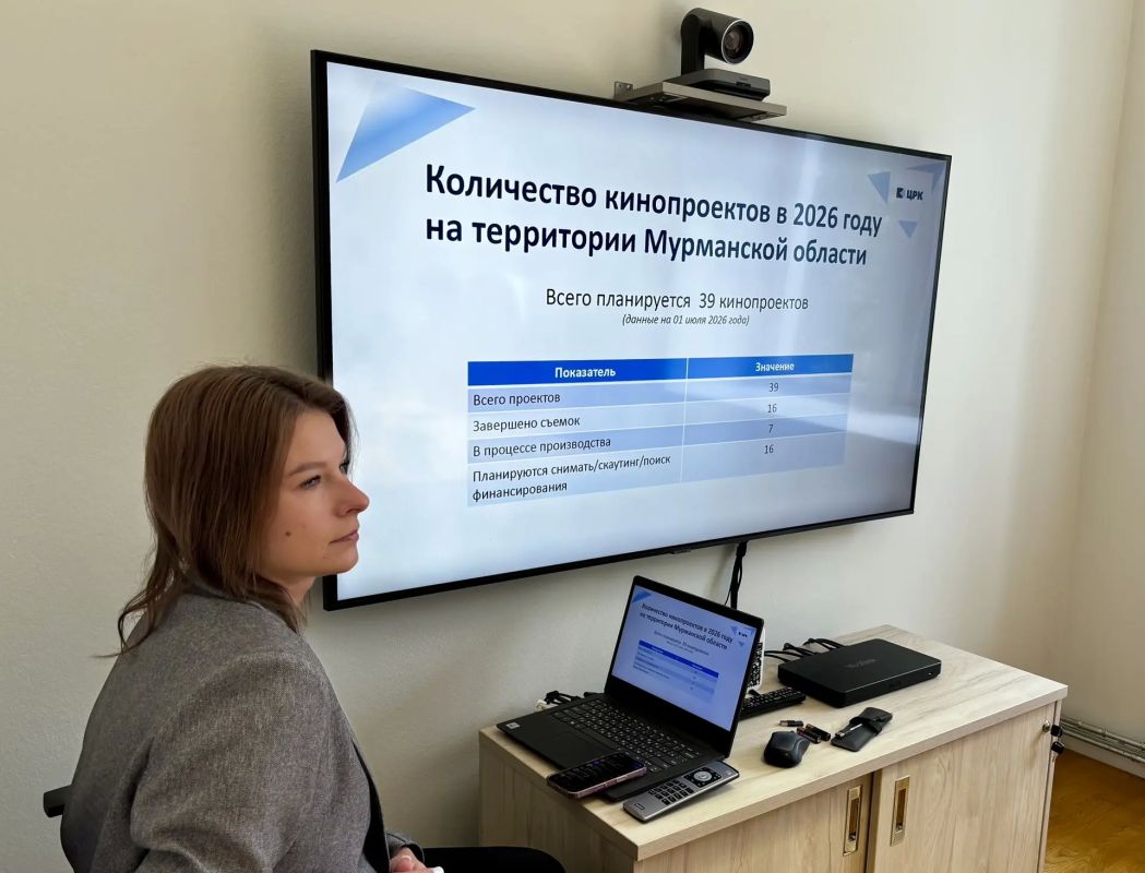 За первое полугодие 2026 года в Мурманской области заявлено 39 кинопроектов: на кинокомиссии обсудили итоги работы Центра развития кинопроизводства За первое полугодие 2026 года в Мурманской области заявлено 39 кинопроектов: на кинокомиссии обсудили итоги работы Центра развития кинопроизводства