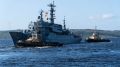 Учебный корабль "Перекоп" покинул главную базу Северного флота