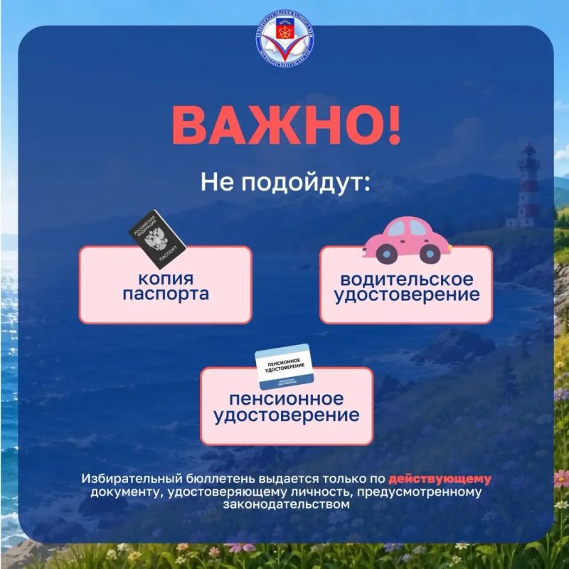 Сегодня Арктик расскажет, какие документы нужны вам для голосования на избирательном участке Сегодня Арктик расскажет, какие документы нужны вам для голосования на избирательном участке