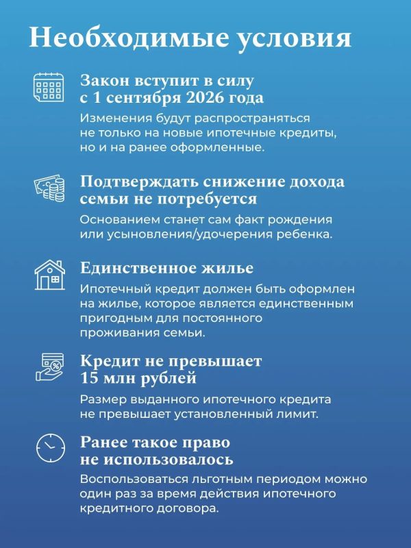 Ипотечные каникулы: меньше справок и больше времени на семью Ипотечные каникулы: меньше справок и больше времени на семью