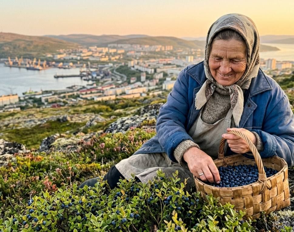 Северяне открывают сезон черники