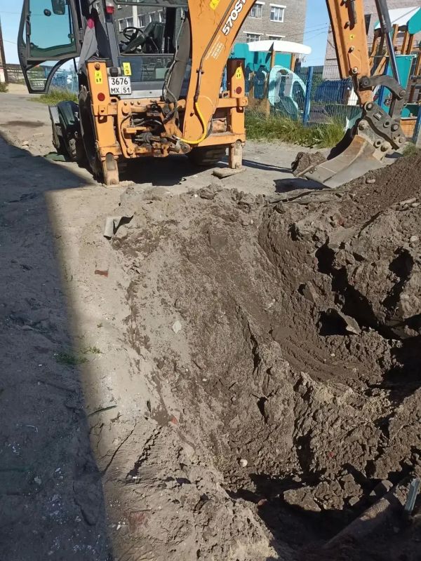 В Заполярье продолжается ремонтная кампания на коммунальных сетях