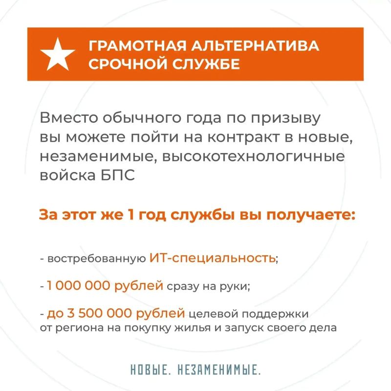 В Мурманской области введены специальные меры поддержки для тех, кто хочет служить в новых войсках беспилотных систем В Мурманской области введены специальные меры поддержки для тех, кто хочет служить в новых войсках беспилотных систем