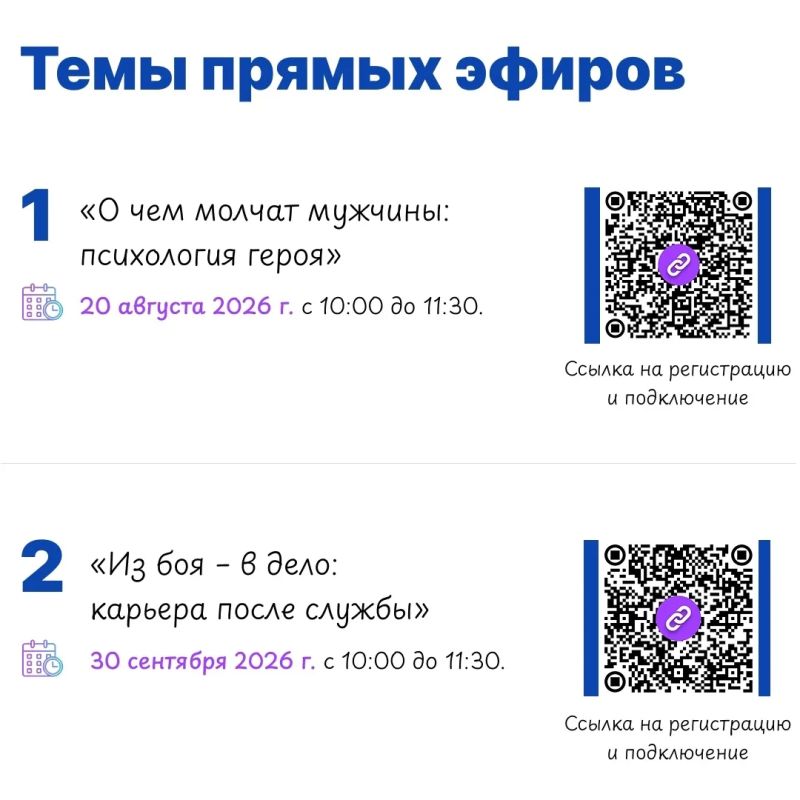 Уважаемые участники СВО и члены их семей! Уважаемые участники СВО и члены их семей!