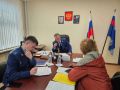 Заместитель прокурора области Василий Шилин провел личный прием жителей города Апатиты