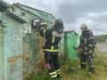С личным составом Государственной противопожарной службы Управления по ГОЧС и ПБ Мурманской области регулярно проводятся практические занятия по тушению пожаров и проведению аварийно-спасательных работ в гаражах