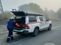 Под Мончегорском повредившего ногу северянина из леса эвакуировали спасатели
