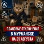ОТ ГАЗОСНАБЖЕНИЯ:.
- с 10:00 до 13:00, ул. Полярные Зори, 28/13, 29/1;
