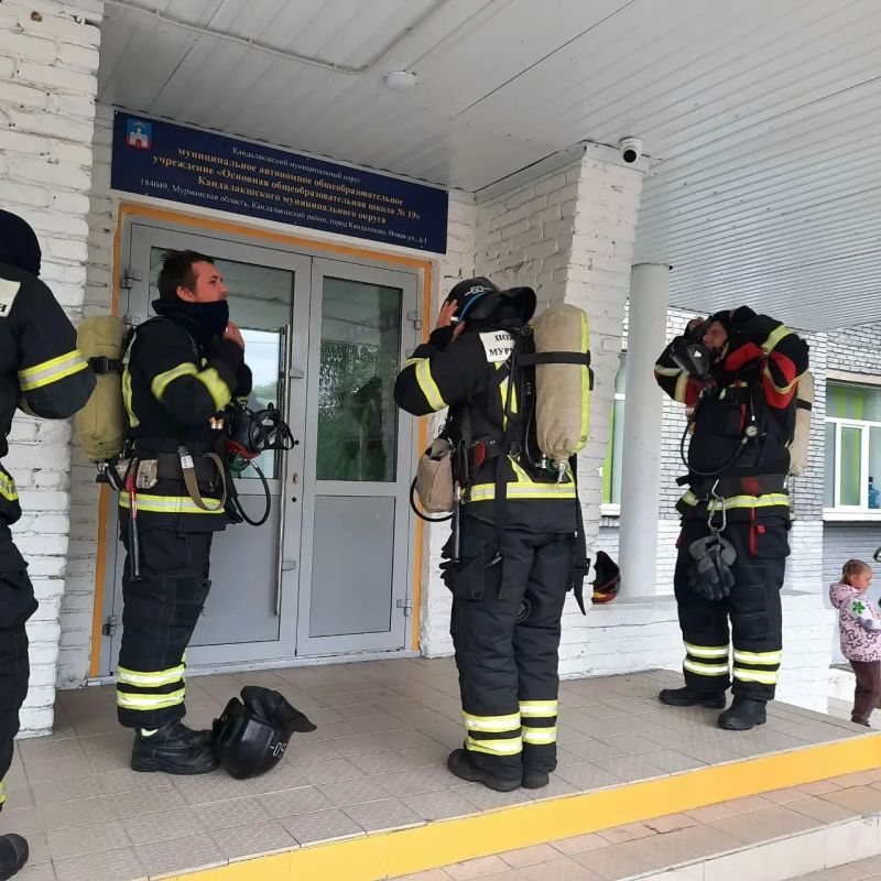 В Кандалакшском филиале ГПС Управления продолжаются тренировки у личного состава