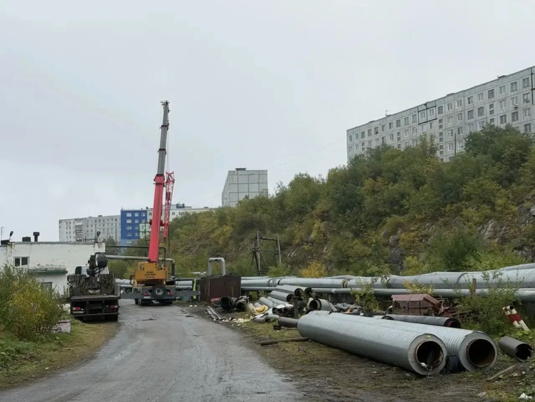 Ремонтные работы на сетях в ЗАТО Александровск на финальной стадии Ремонтные работы на сетях в ЗАТО Александровск на финальной стадии