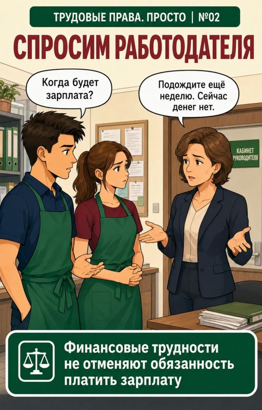День выплаты прошёл, а зарплата так и не поступила? День выплаты прошёл, а зарплата так и не поступила?