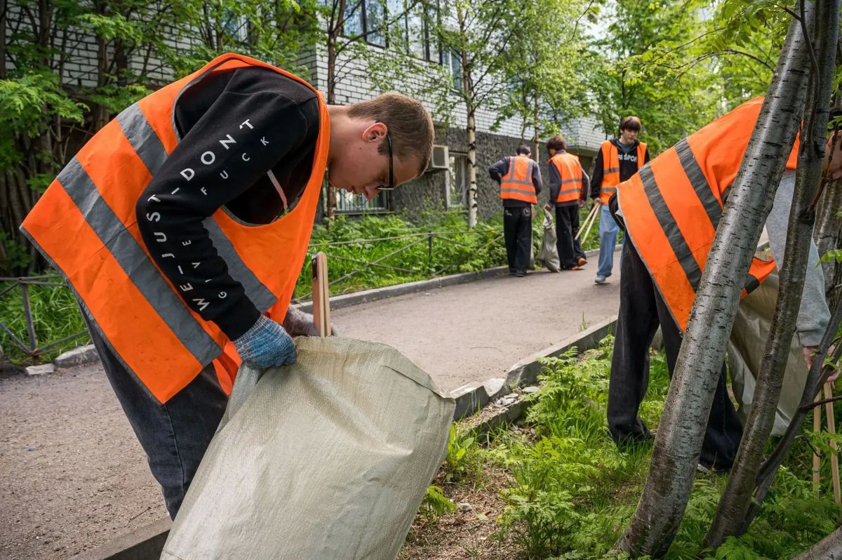 Проект «Работа рядом» помогает юным мурманчанам не только заработать первые собственные деньги, но и получить ценный трудовой опыт — этим летом такой возможностью воспользовались 1180 подростков Проект «Работа рядом» помогает юным мурманчанам не только заработать первые собственные деньги, но и получить ценный трудовой опыт — этим летом такой возможностью воспользовались 1180 подростков