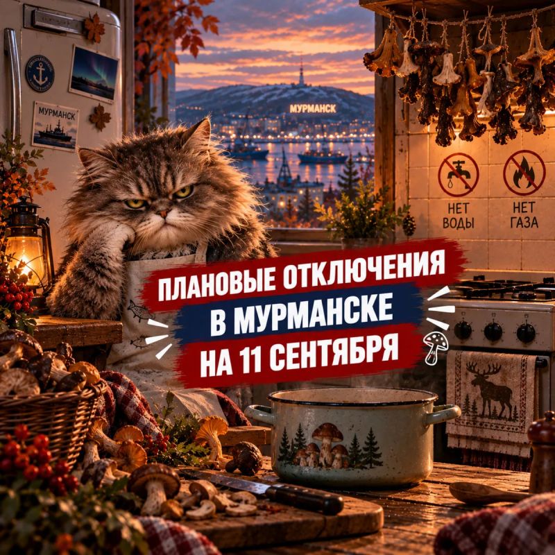 Плановые отключения в Мурманске