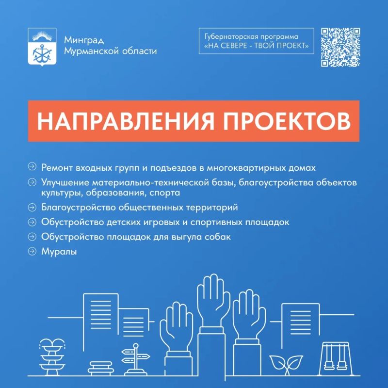 Сегодня на портале "Наш Север" стартовал прием инициатив по программе "На Севере - твой проект" Сегодня на портале "Наш Север" стартовал прием инициатив по программе "На Севере - твой проект"