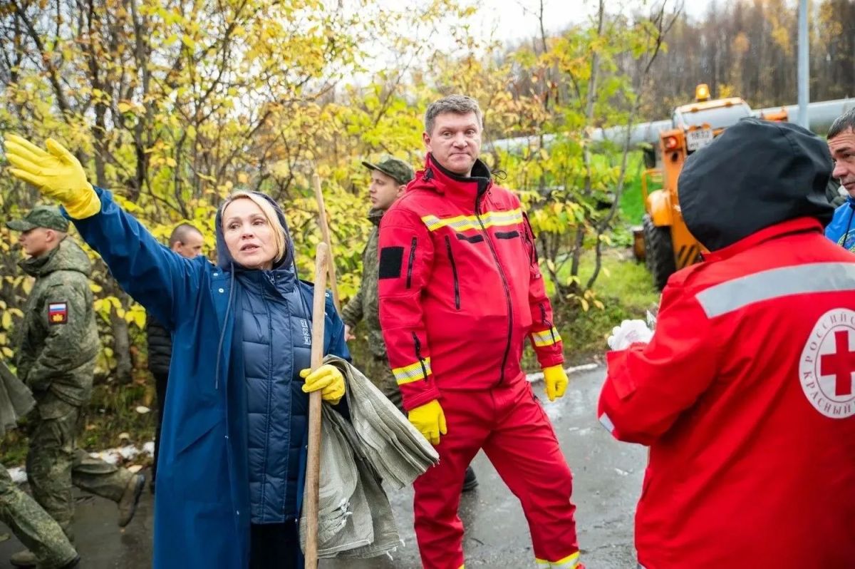 Сегодня утром на старом мурманском кладбище на ВерхнеРостинском шоссе прошел субботник Сегодня утром на старом мурманском кладбище на ВерхнеРостинском шоссе прошел субботник