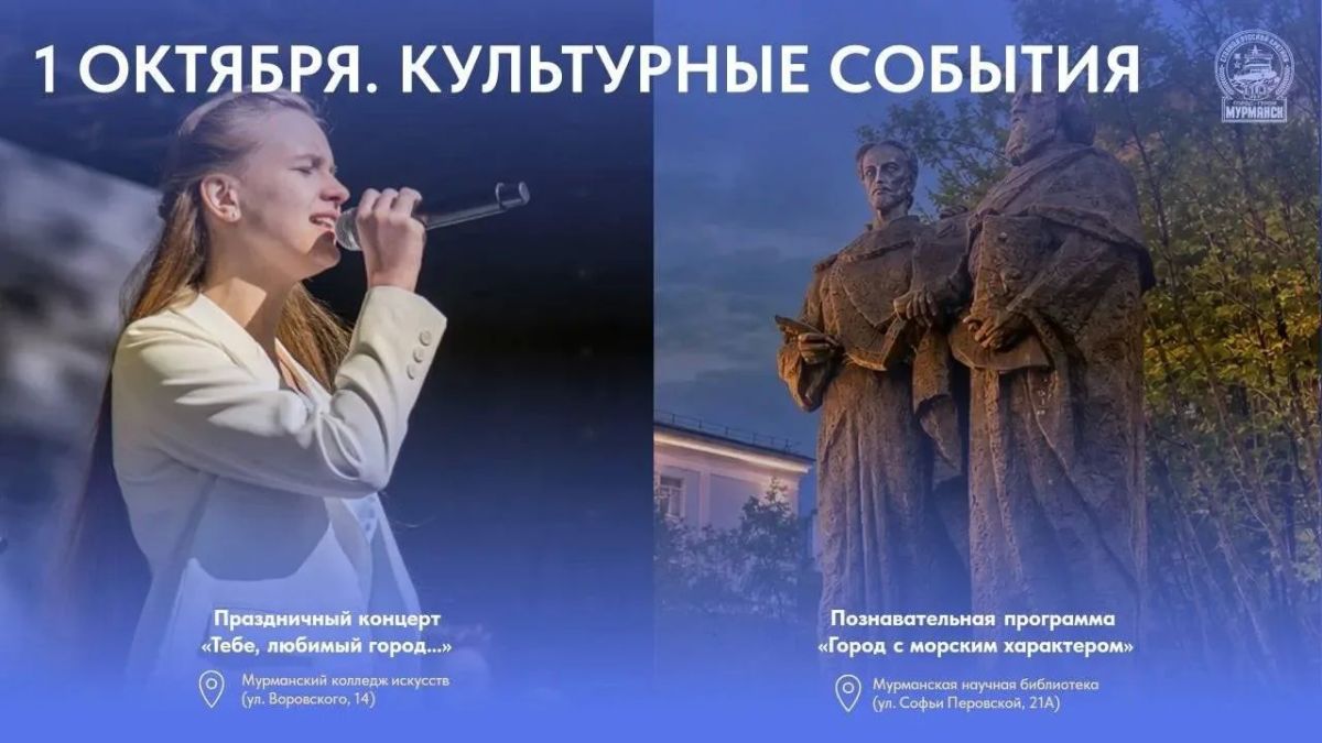 1 октября стартует юбилейная программа «Мурманск в сердце каждого» 1 октября стартует юбилейная программа «Мурманск в сердце каждого»