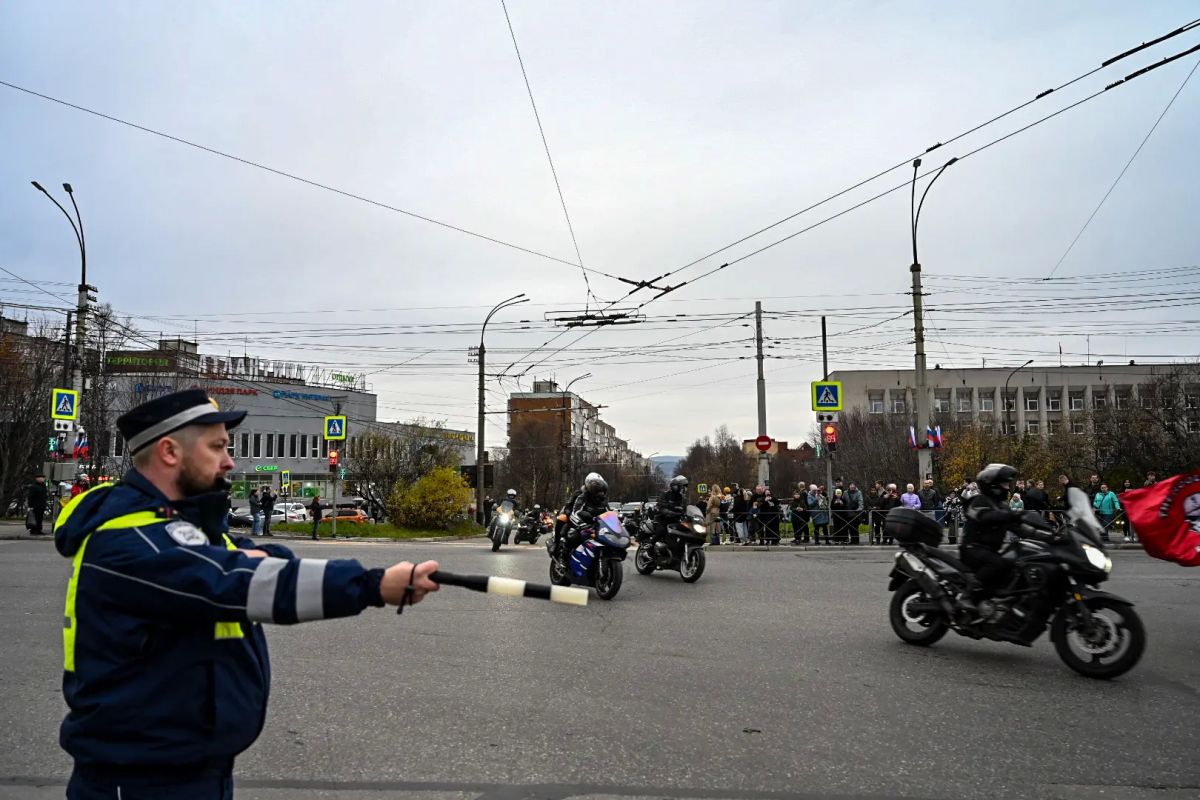 Мотосезон в Мурманске торжественно закрыт Мотосезон в Мурманске торжественно закрыт