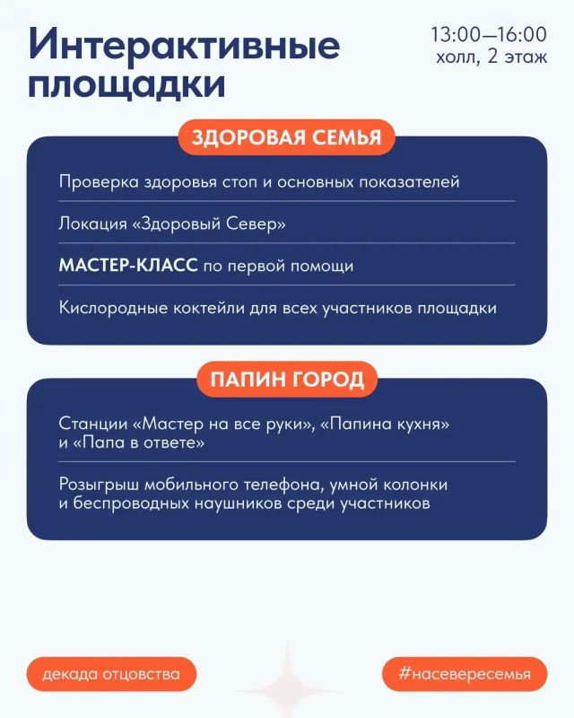 В Мурманске пройдёт «Папин день» и награждение победителей конкурса «Отцы Заполярья»! В Мурманске пройдёт «Папин день» и награждение победителей конкурса «Отцы Заполярья»!