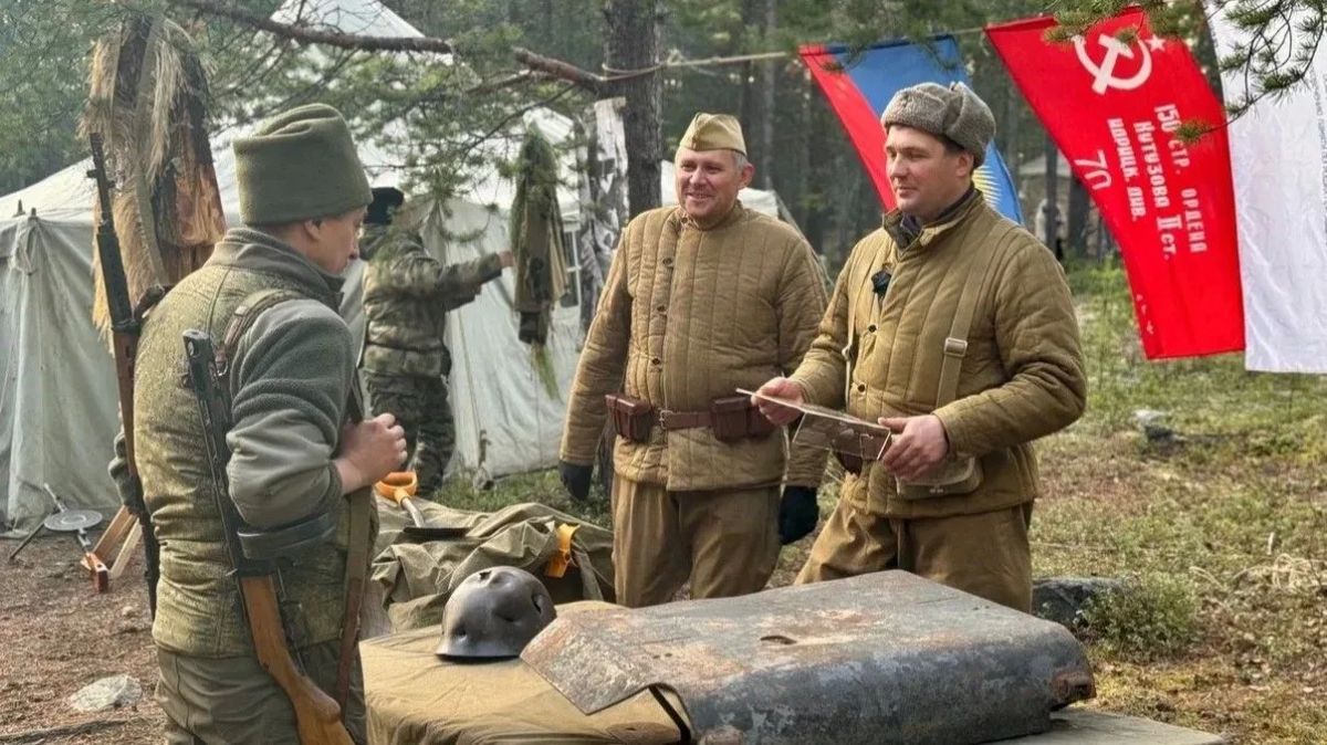 Юные северяне вернулись с полевого патриотического лагеря под Оленегорском Юные северяне вернулись с полевого патриотического лагеря под Оленегорском