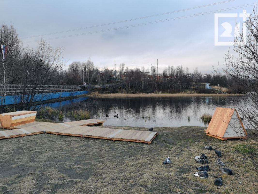 У Семеновского озера появились новые арт-объекты У Семеновского озера появились новые арт-объекты