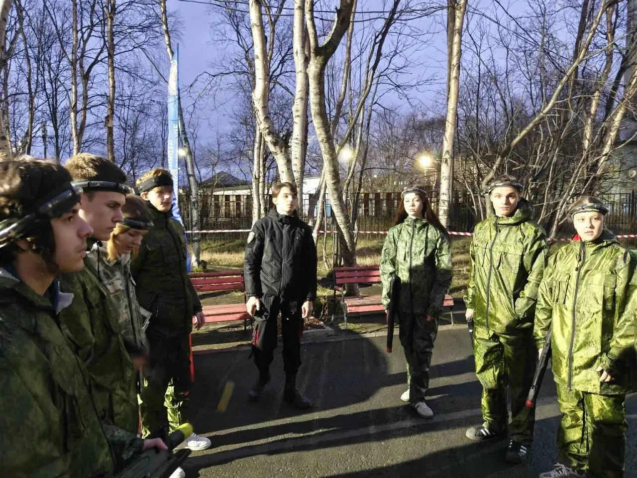 В Молодежном центре гражданско-патриотического воспитания состоялась военно-спортивная игра «Будущий воин» для молодежи допризывного возраста