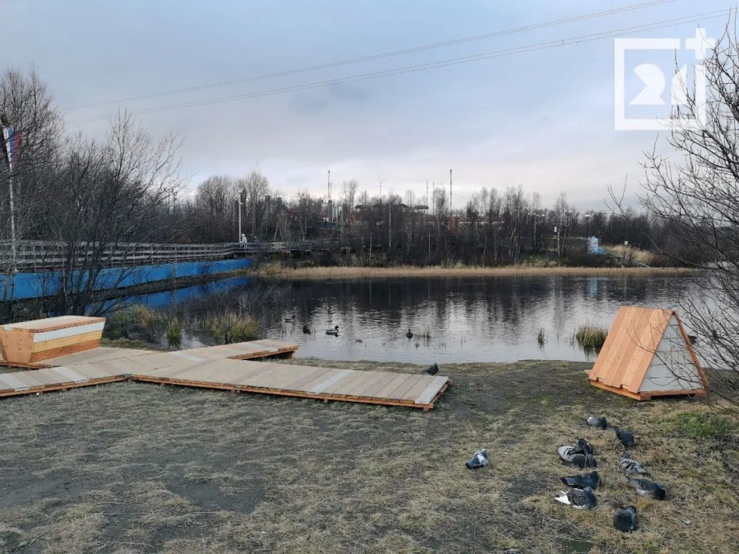 У Семеновского озера появились новые арт-объекты У Семеновского озера появились новые арт-объекты